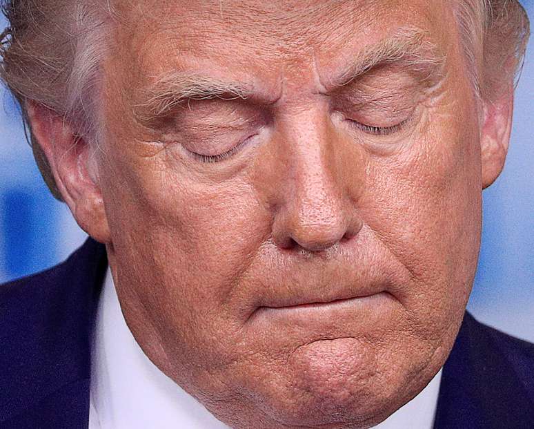 Presidente dos EUA, Donald Trump, na Casa Branca
19/08/2020 REUTERS/Tom Brenner 