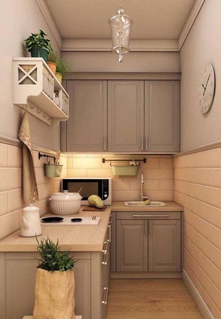 Decoração de Cozinhas Pequenas- 20 Ideias Maravilhosas