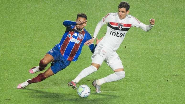 Luciano marca na estreia e São Paulo arranca empate contra o Bahia no Morumbi

