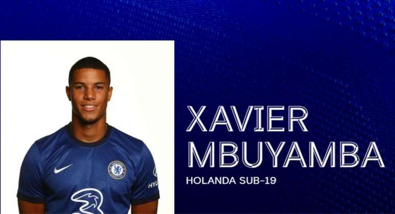 Xavier Mbuyamba é bastante elogiado por seu vigor físico e bom posicionamento defensivo, e é comparado a Virgil Van Dijk, do Liverpool (Divulgação Chelsea)