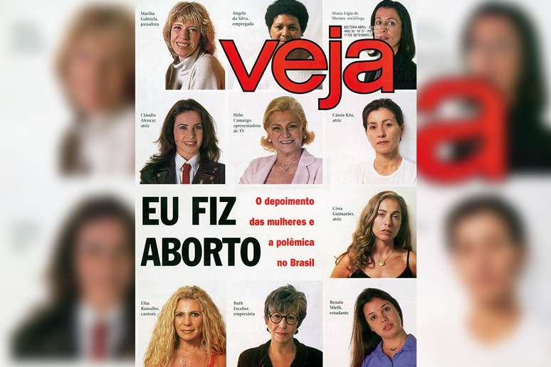 A capa polêmica: matéria de Veja produziu debates sobre o direito ao aborto