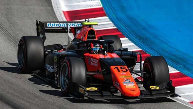 Na primeira temporada pela Fórmula 2, Drugovich tem conseguido resultados expressivos