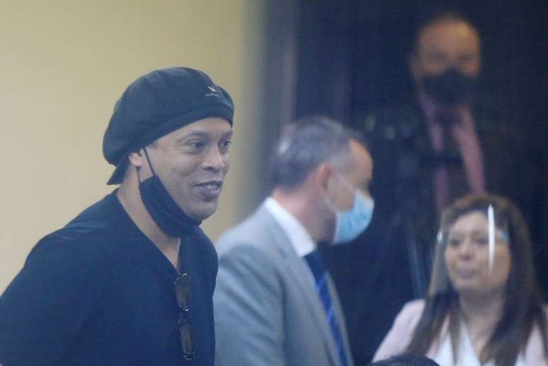 Ronaldinho Gaúcho em Assunção, no Paraguai
24/08/2020 REUTERS/Jorge Adorno