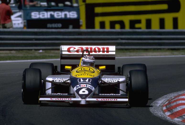 12 – Nelson Piquet, 24 poles, a última delas com o Williams FW11B no GP da Espanha de 1987 