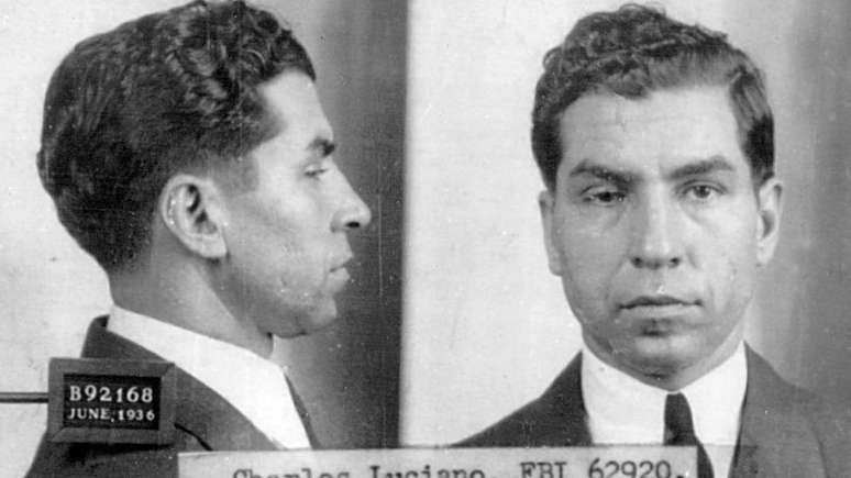 "Lucky" Luciano foi um dos fundadores do Sindicato do Crime