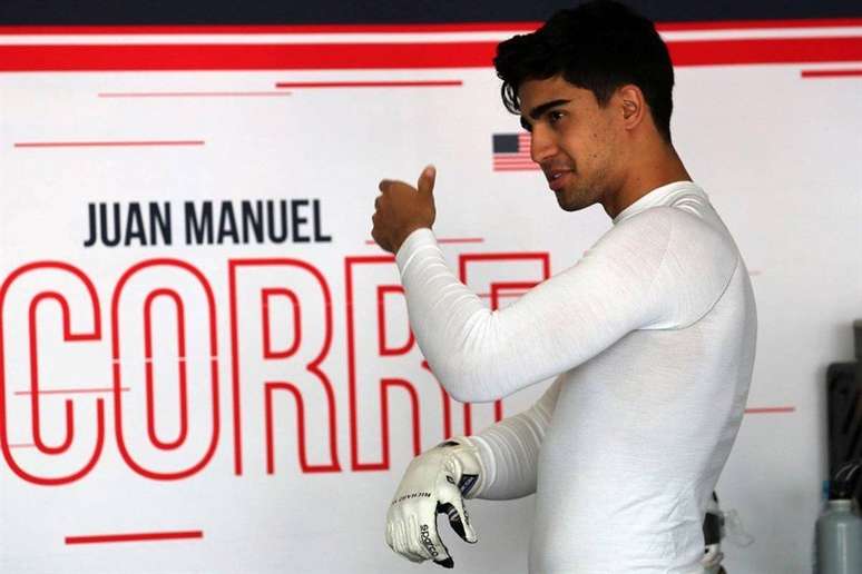 Juan Manuel Correa n&atilde;o desistiu da careira nas pistas 