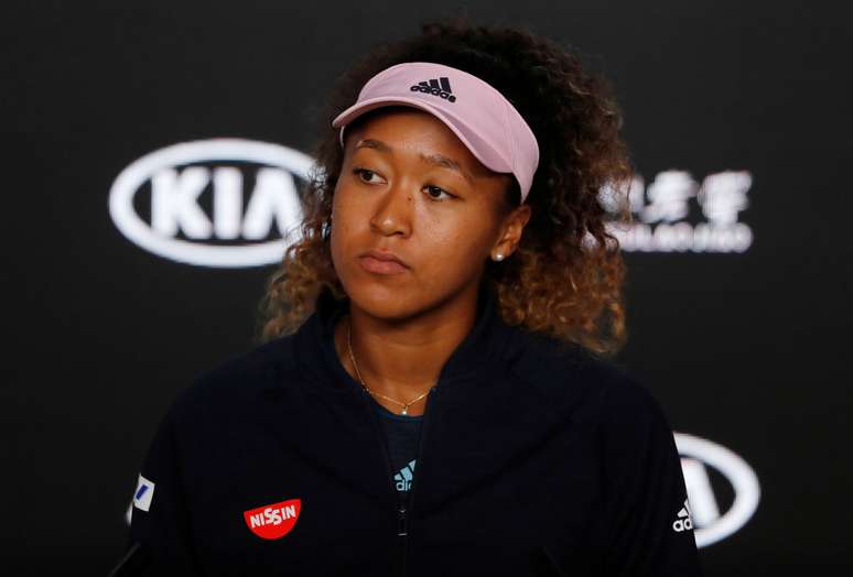 A tenista Naomi Osaka foi a primeira a comunicar que não entraria em quadra