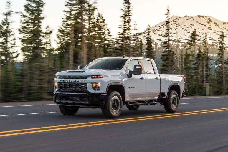 Chevrolet Silverado Hevay Duty 2500: produzida nos EUA, seria caríssima no Brasil.