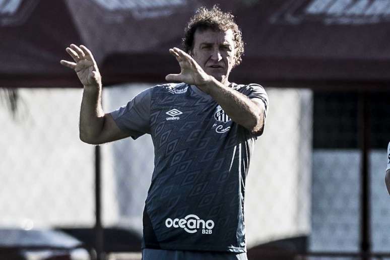 Cuca tem cinco jogos a frente do Santos na sua terceira passagem (Foto: Ivan Storti/Santos)