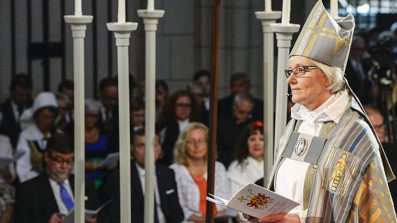 Em 2013, a Igreja Luterana da Suécia elegeu pela primeira vez uma mulher como arcebispa: Antje Jackelen