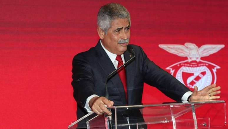 Lu&iacute;s Filipe Vieira presidente o Benfica desde 2003
