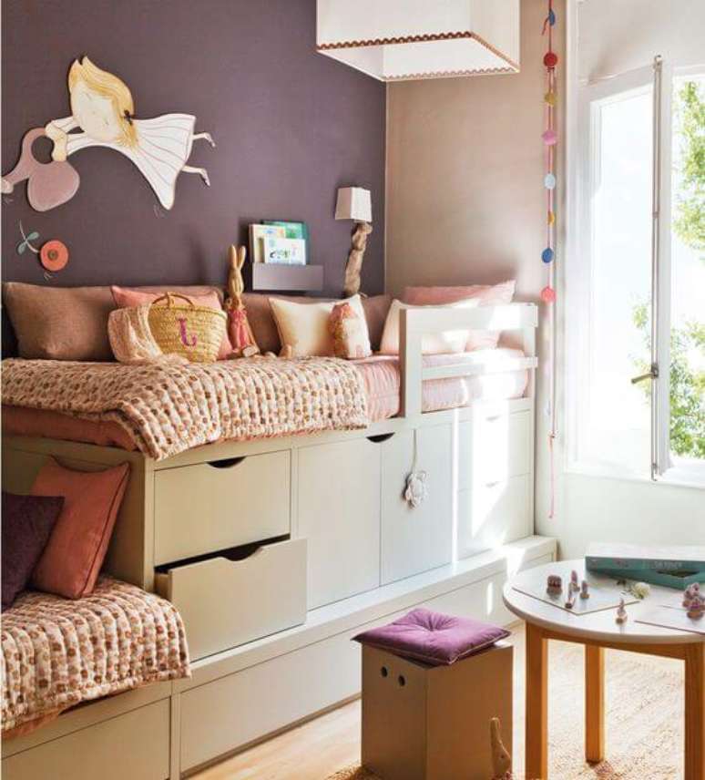 17. Beliche planejada com gavetas embutidas &ndash; Via: Pinterest