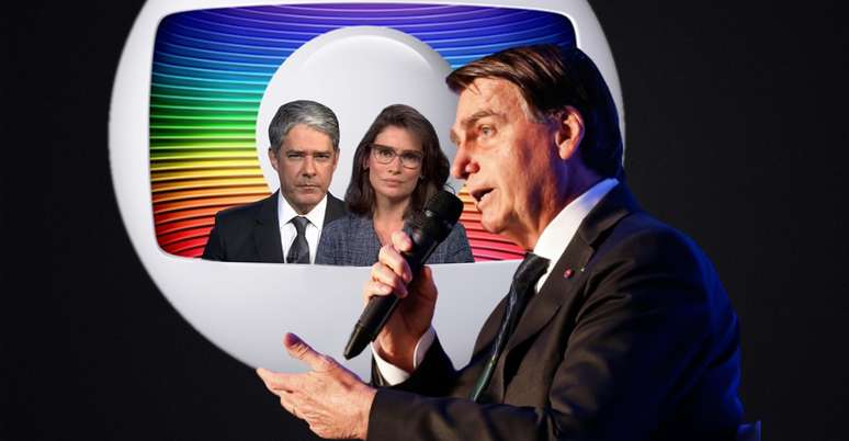 A discórdia entre Bolsonaro e o canal de maior audiência da televisão brasileira ganha maior dimensão a cada dia 