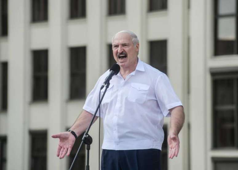O presidente de Belarus, Aleksandr Lukashenko