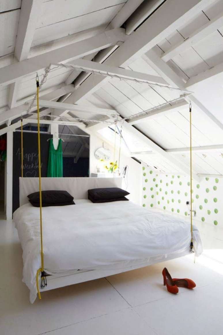14. Quarto moderno com cama suspensa &ndash; Via: Callway