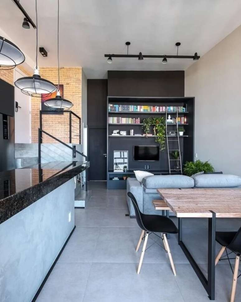 69- Reserve um espa&ccedil;o na estante para o cultivo de plantas para sala. Fonte: SP Est&uacute;dio