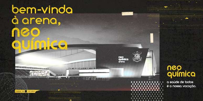 Estádio do Corinthians passa a se chamar Neo Química Arena