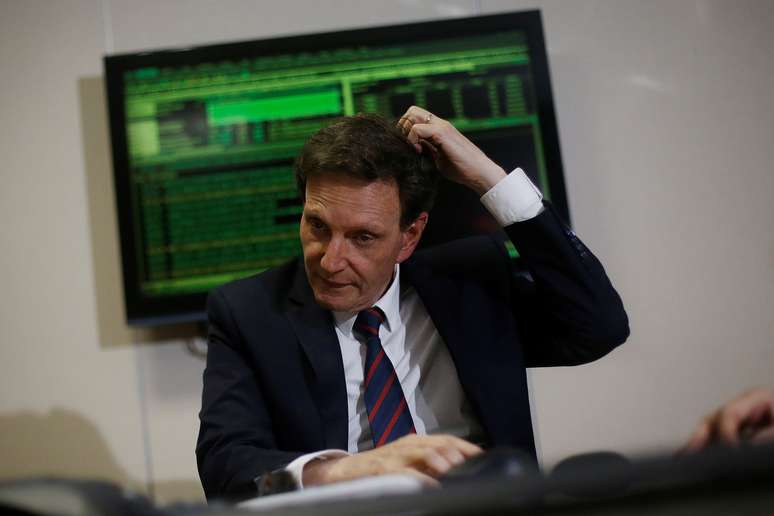 Prefeito do Rio de Janeiro, Marcelo Crivella
21/02/2018
REUTERS/Adriano Machado