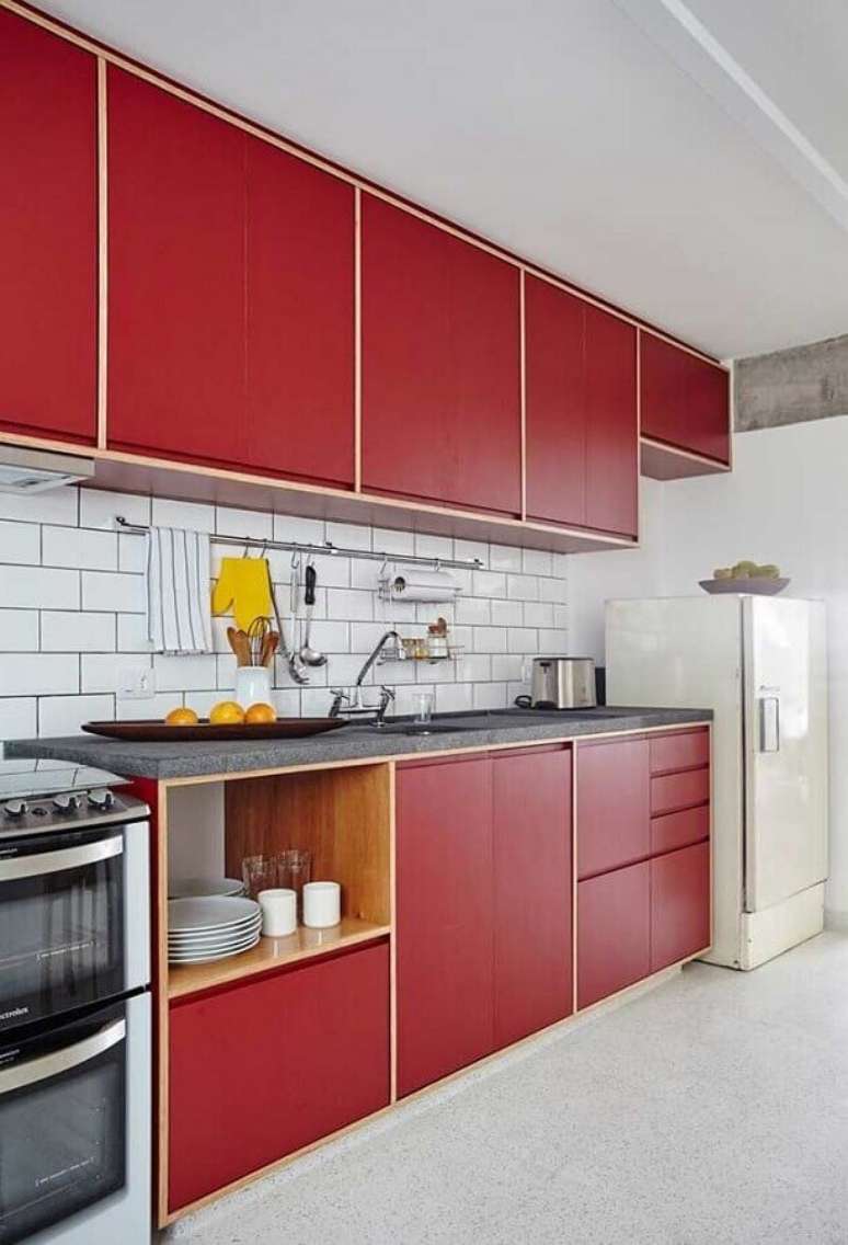 7. Conheça os modelos de cozinha sob medida e saiba como escolher o ideal para sua casa – Foto: Ideias Decor