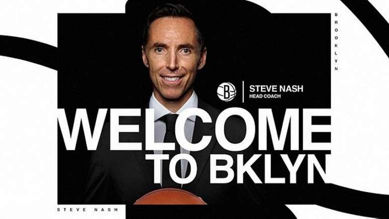 Steve Nash é anunciado como o novo técnico do Brooklyn Nets