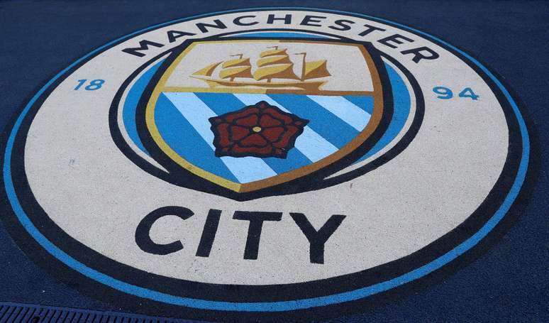 Logo do Manchester City
20/10/2018
REUTERS/Darren Staples 
