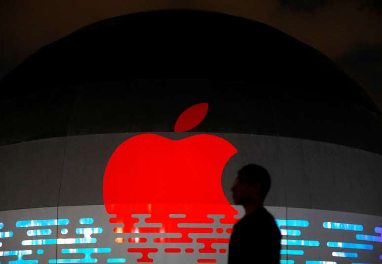 Logo da Apple em Cingapura
31/08/2020 REUTERS/Edgar Su