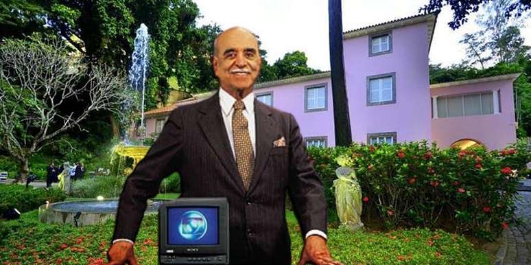 Roberto Marinho e a família ocuparam o imóvel inspirado em uma sede de engenho de Pernambuco a partir de 1943