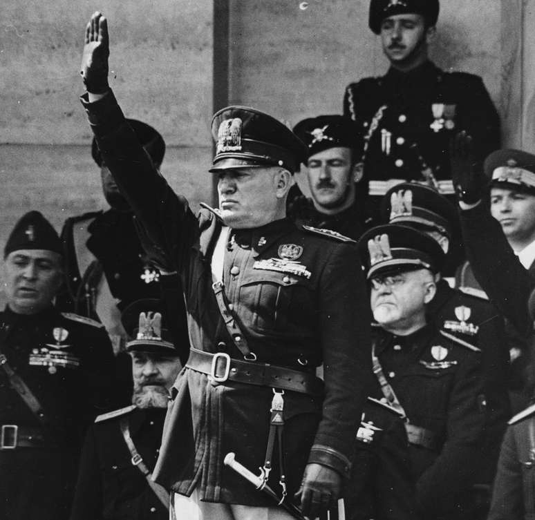Mussolini comparava a si mesmo como um novo Napoleão