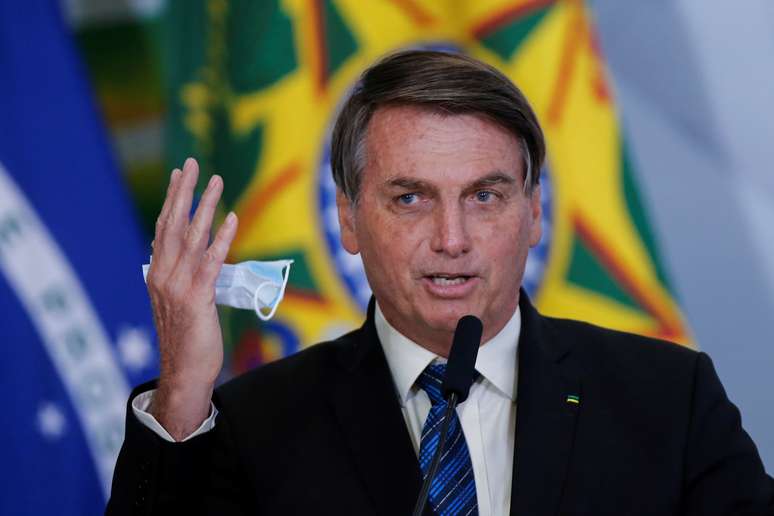 Presidente Jair Bolsonaro. 1/9/2020. REUTERS/Adriano Machado