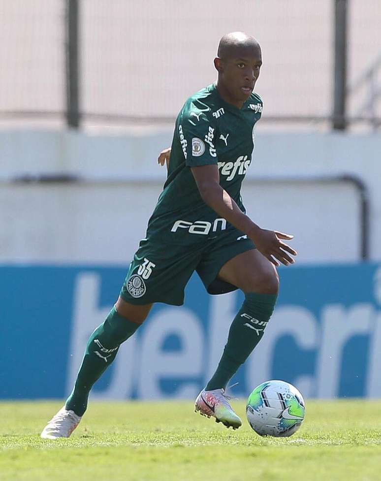 Danilo em sua estreia pelo Palmeiras (Foto: Divulgação)