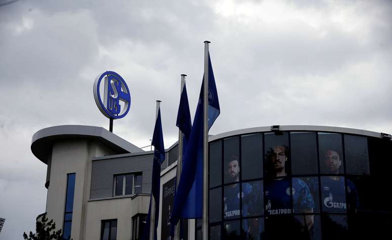 Exterior da arena Veltins, do Schalke
01/07/2020
REUTERS/Leon Kuegeler