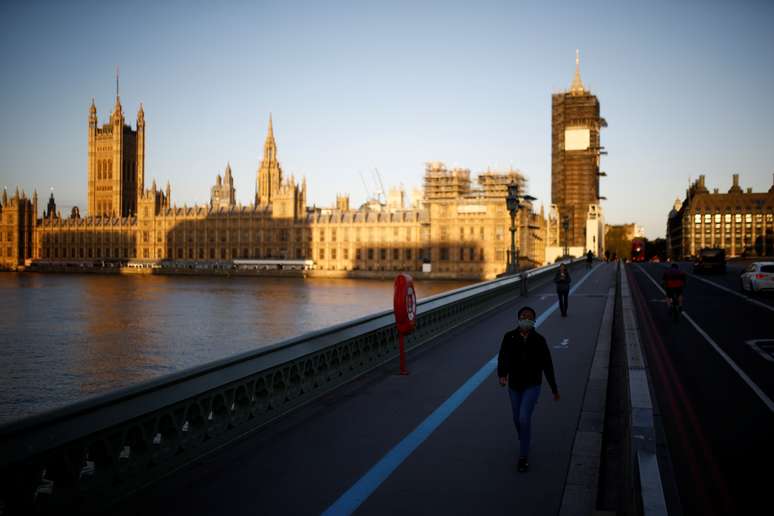 Ponte de Westminster, em Londres
10/09/2020
REUTERS/Henry Nicholls