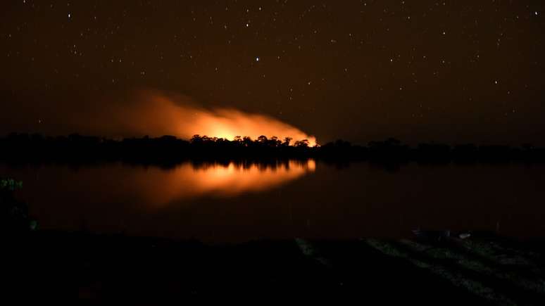 Fogo no Pantanal já consumiu o equivalente a quase três vezes a região metropolitana de São Paulo