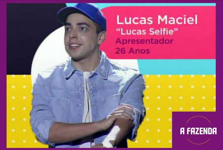 Lucas Maciel, o ‘Lucas Selfie’ é um dos participantes de 'A Fazenda 12' em 2020.