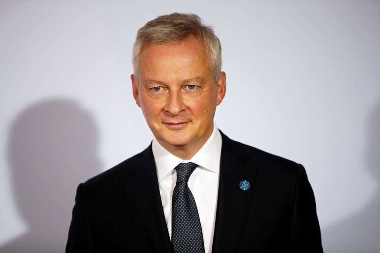 Ministro das finanças francês,  Bruno Le Maire, em evento em Berlim, Alemanha.
11/09/2020
REUTERS/Hannibal Hanschke