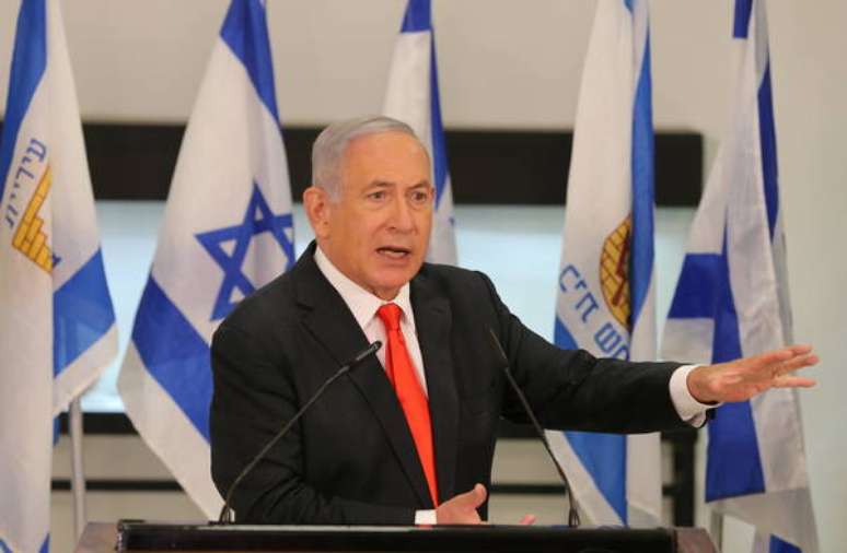 Benjamin Netanyahu fez declaração em mensagem de vídeo