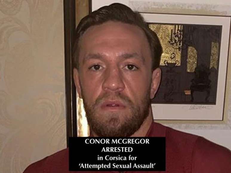 Conor McGregor volta a se envolver em escândalo policial, desta vez, em Mônaco (Foto: Reprodução/TMZ Sports)