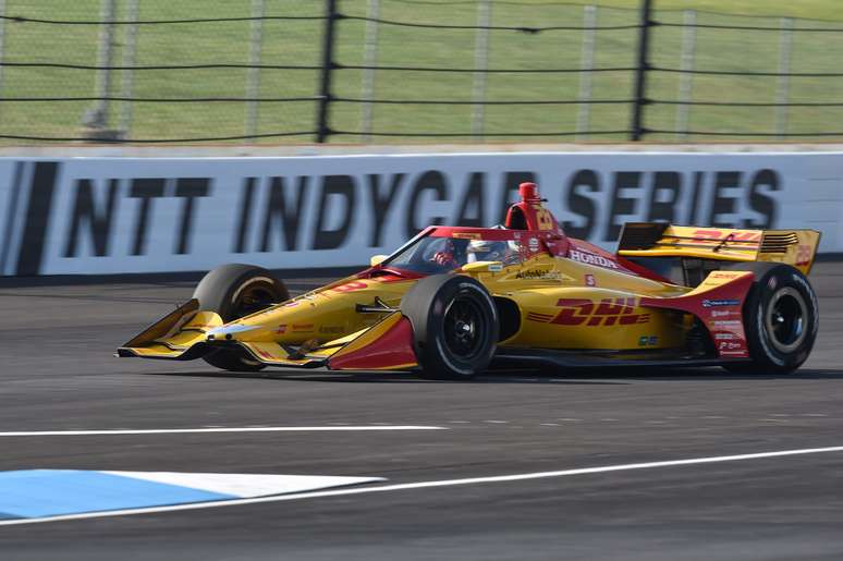 Ryan Hunter-Reay liderou treino livre em Mid-Ohio 