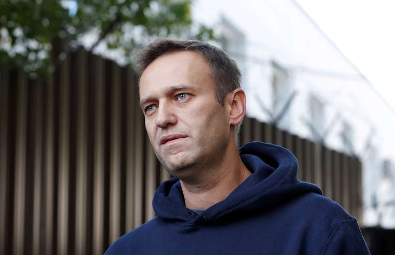 Alexei Navalny em Moscou
23/08/2019 REUTERS/Evgenia Novozhenina