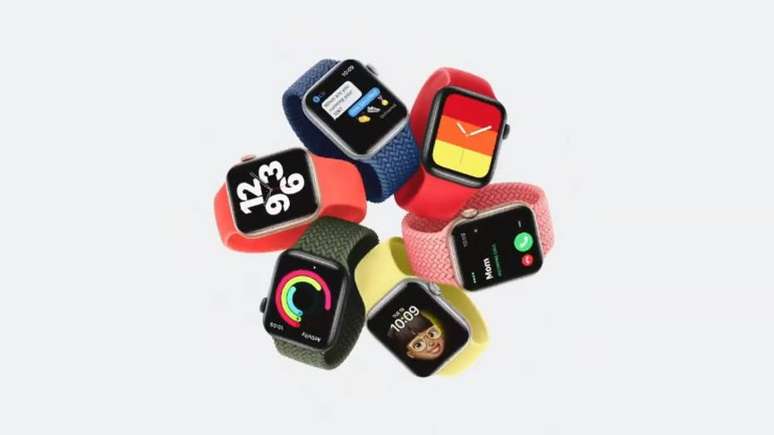 A Apple também lançou uma versão "mais barata" do Apple Watch, chamado Apple Watch SE 
