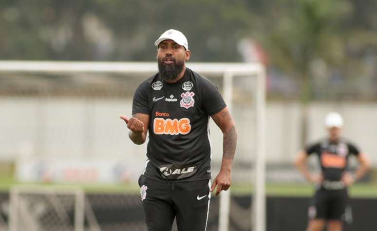 Coelho comandou o treino (Foto: Rodrigo Coca/Ag. Corinthians)