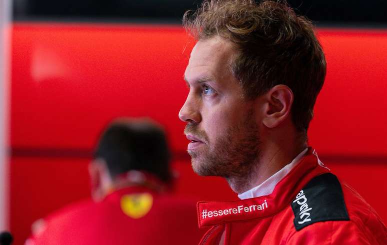 Sebastian Vettel no fim de semana do GP da Itália de Fórmula 1 