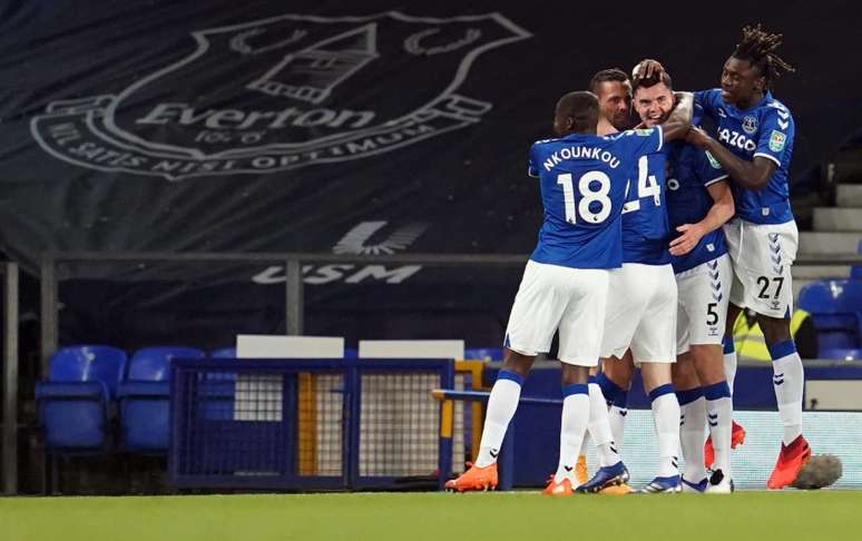 Everton começou a temporada com duas vitórias e nenhum gol sofrido (Foto: JON SUPER / POOL / AFP)