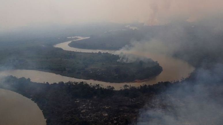 Cenário no Pantanal nos últimos dois meses é de devastação