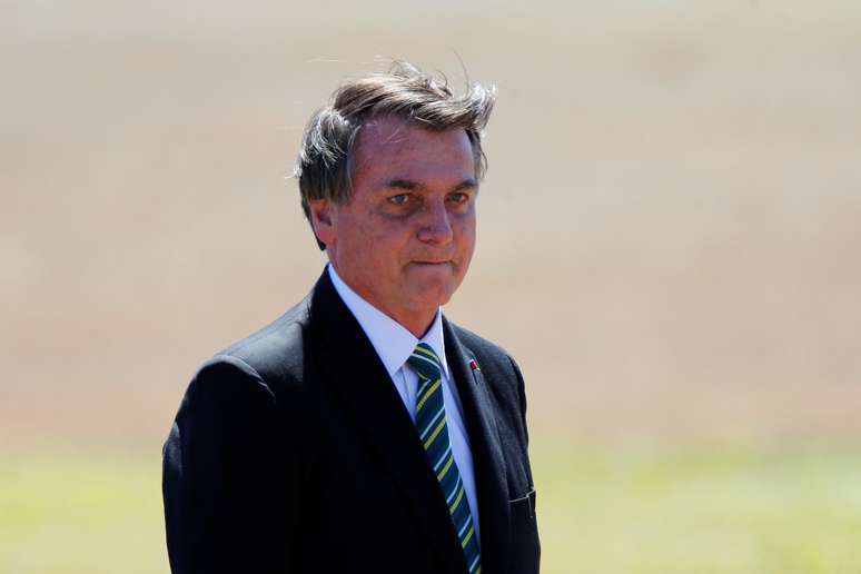Presidente Jair Bolsonaro durante cerimônia em Brasília
07/09/2020
REUTERS/Adriano Machado