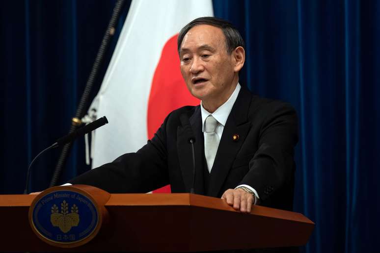 Novo primeiro-ministro do Japão, Yoshihide Suga 
16/09/2020
Carl Court/Pool via REUTERS