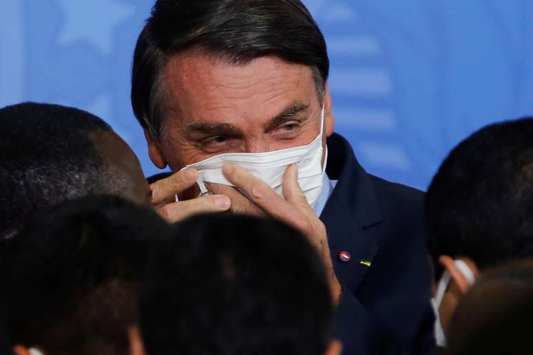 Presidente Jair Bolsonaro no Palácio do Planalto
16/09/2020
REUTERS/Adriano Machado