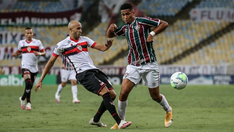 Marcos Paulo entrou no segundo tempo e melhorou o Flu - Lucas Merçon/Fluminense