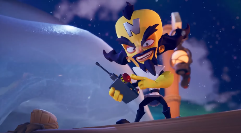 Será possível jogar com o vilão da franquia, Dr. Neo Cortex