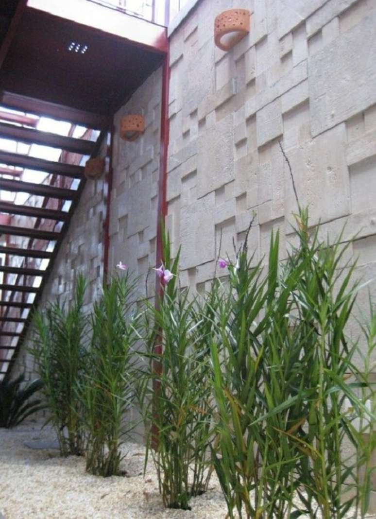 23. Decore o seu muro com a bambu orquídea. Fonte: Pinterest